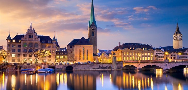 زوریخ ، بزرگ‌ترین و ثروتمندترین شهر سوئیس