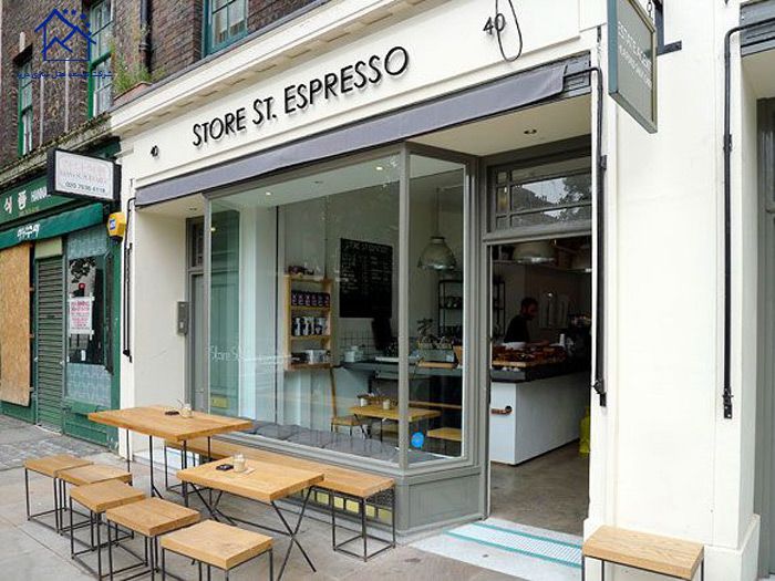 کافه های لندن - اسپرسو خیابان استور