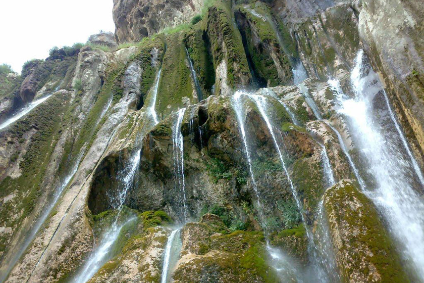 آبشار مارگون از زیباترین آبشارهای ایران