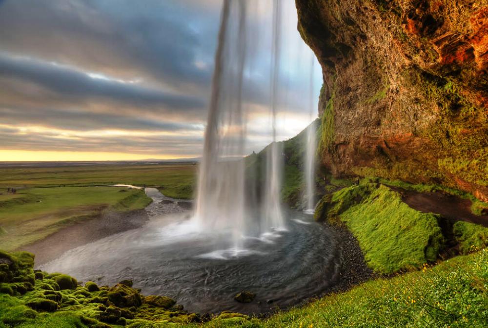آبشار سلیالاندفوس، ایسلند