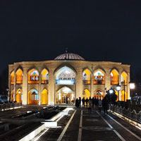 جاهای دیدنی تبریز در شب