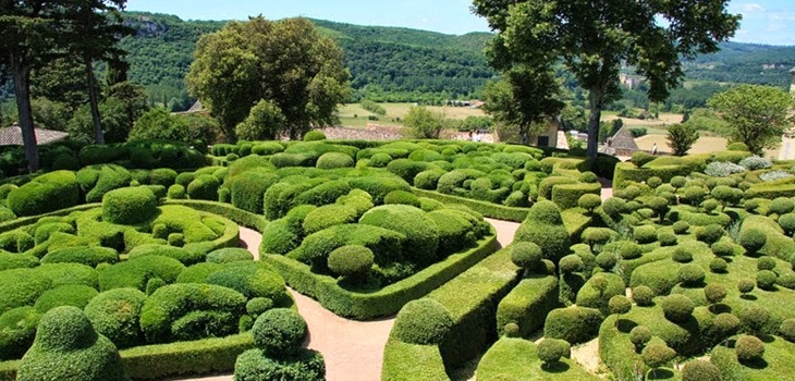 باغ های قصر مارکیزی در فرانسه