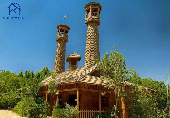 جاذبه های گردشگری شهر نیشابور - دهکده چوبی
