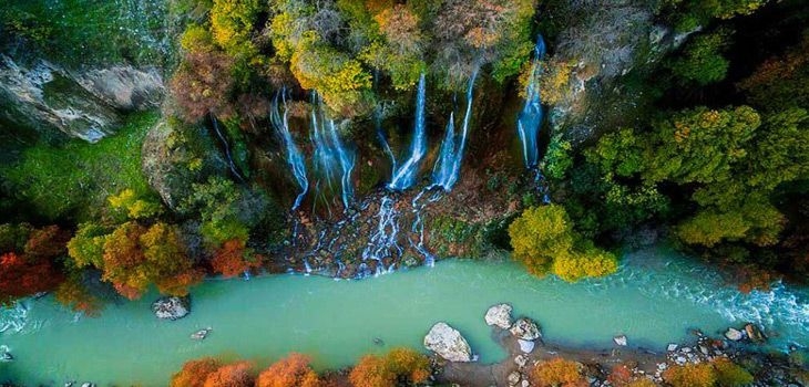 آبشار مارگون، بلندترین آبشار چشمه ای دنیا