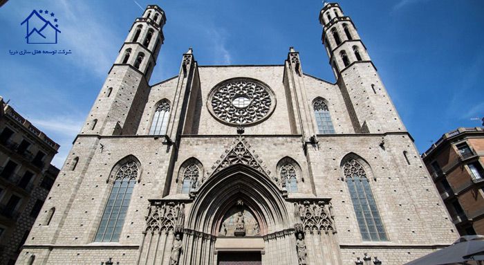 مهمترین جاهای دیدنی بارسلونا - کلیسای سانتا ماریا دل مار