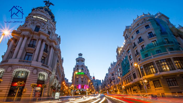 مهمترین جاذبه های گردشگری شهر مادرید - گران ویا