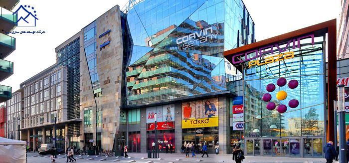 معروف ترین و بزرگترین مراکز خرید در بوداپست - کروین پلازا
