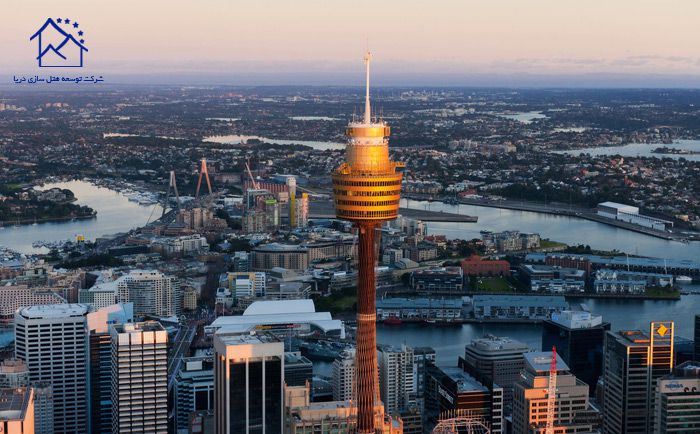مهمترین جادبه های گردشگری در شهر سیدنی - برج سیدنی 