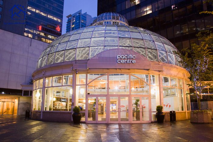 مهمترین مراکز خرید در ونکوور - مرکز خرید پسفیک سنتر مال