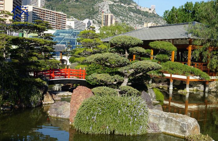 معرفی جاذبه های مهم در موناکو - باغ ژاپنی