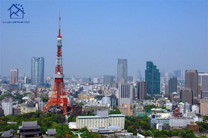 مهمترین جاذبه ای گردشگری شهر توکیو - برج توکیو