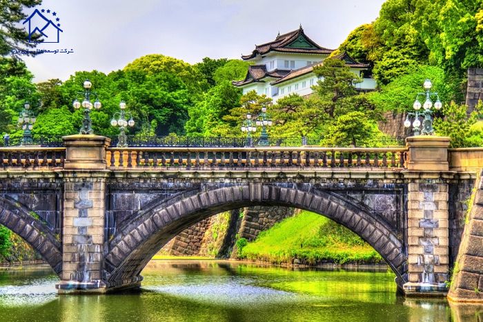 مهمترین جاذبه ای گردشگری شهر توکیو - کاخ امپراطوری توکیو