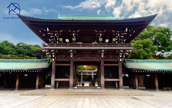 مهمترین جاذبه ای گردشگری شهر توکیو - معبد میجی 