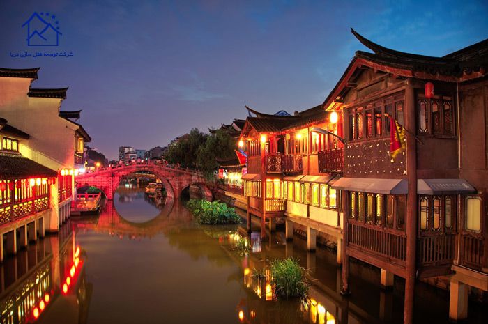 مهمترین جاذبه های گردشگری در شانگهای - شهر آبی ژوجیاجیائو