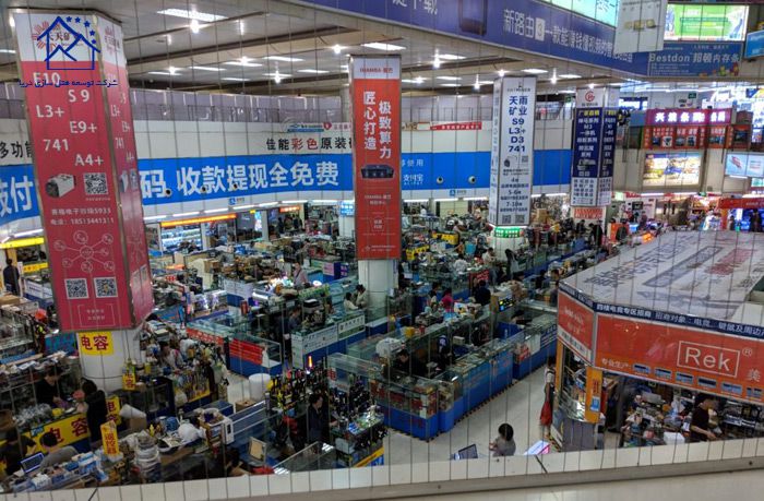 مهمترین مراکز خرید شنزن - بازار عمده فروشی الکترونیکی اس ای جی 