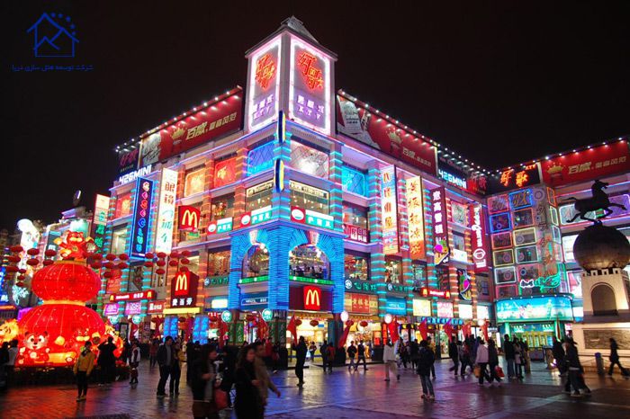 معرفی مهمترین مراکز خرید در گوانجو - خیابان شانگ شیاجیو گوانجو