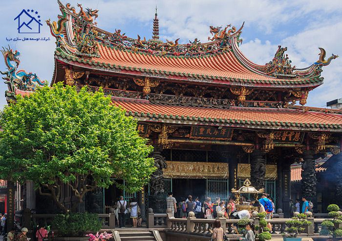 مهمترین جاذبه های گردشگری تایپه - معبد منگجیا لونگشان